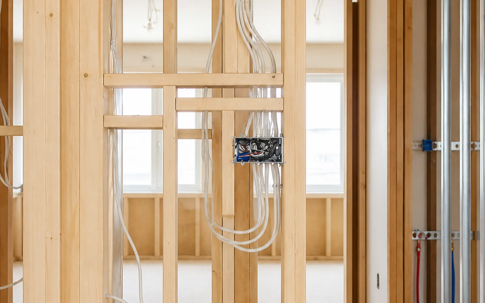 Electrical renovation performed by a Lumineau Électrique master electrician in Greater Montréal