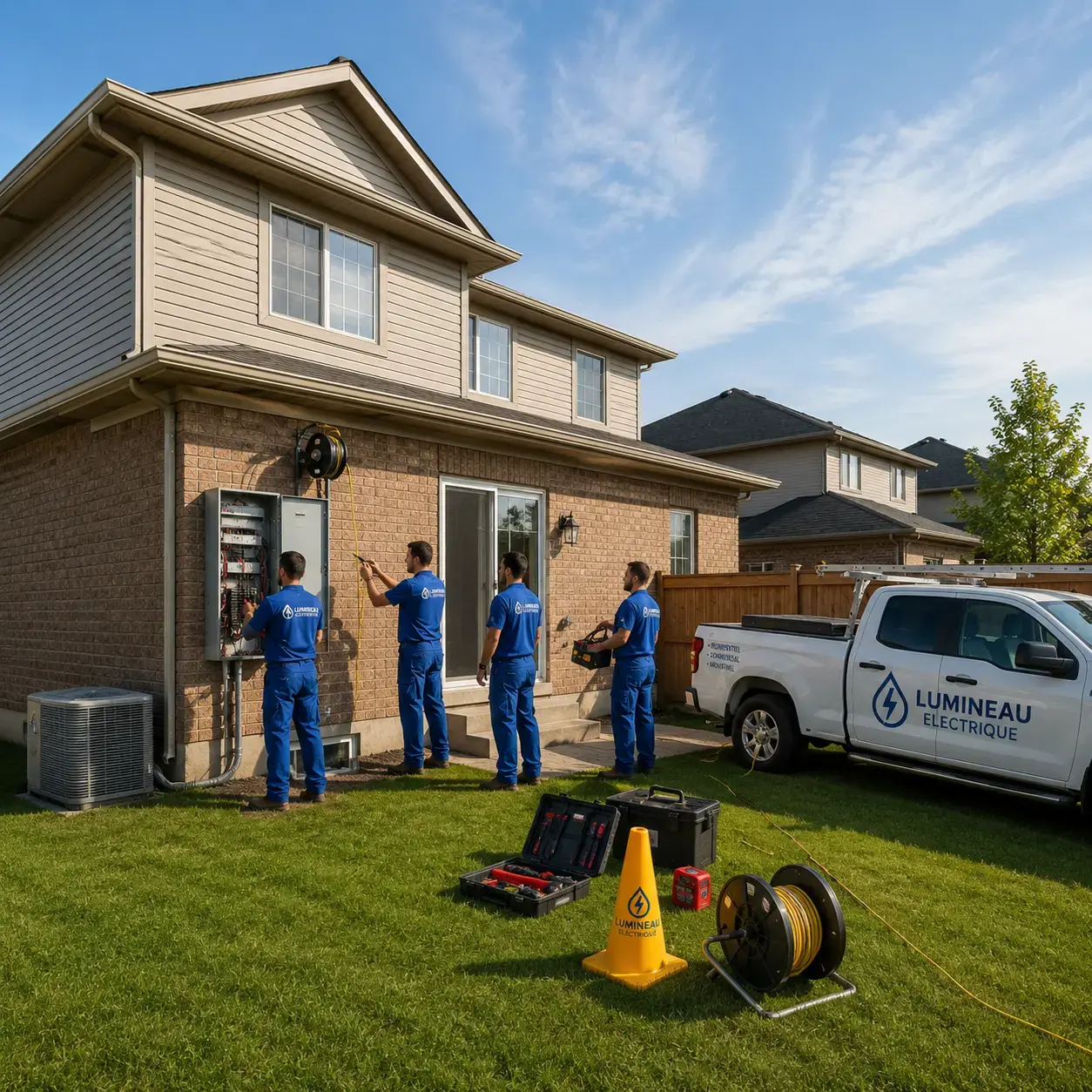 Changement de panneau électrique professionals in Montreal
